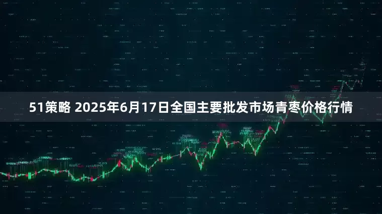 51策略 2025年6月17日全国主要批发市场青枣价格行情