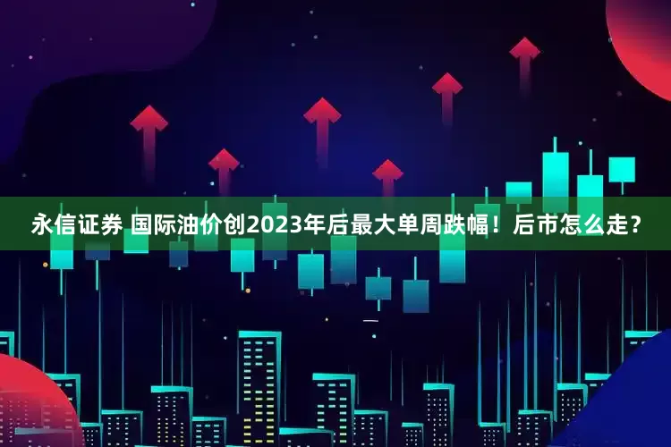 永信证券 国际油价创2023年后最大单周跌幅！后市怎么走？